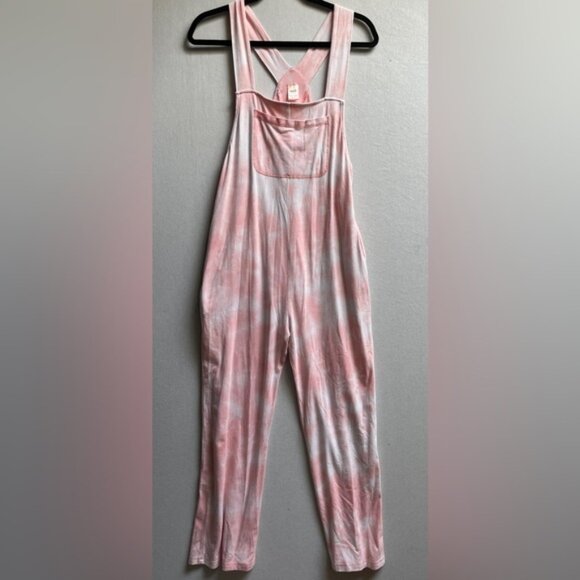 Smash + Tess Romperall Pink Tie Dye Bamboo Jumpsuit Sz XS - Picture 2 of 14